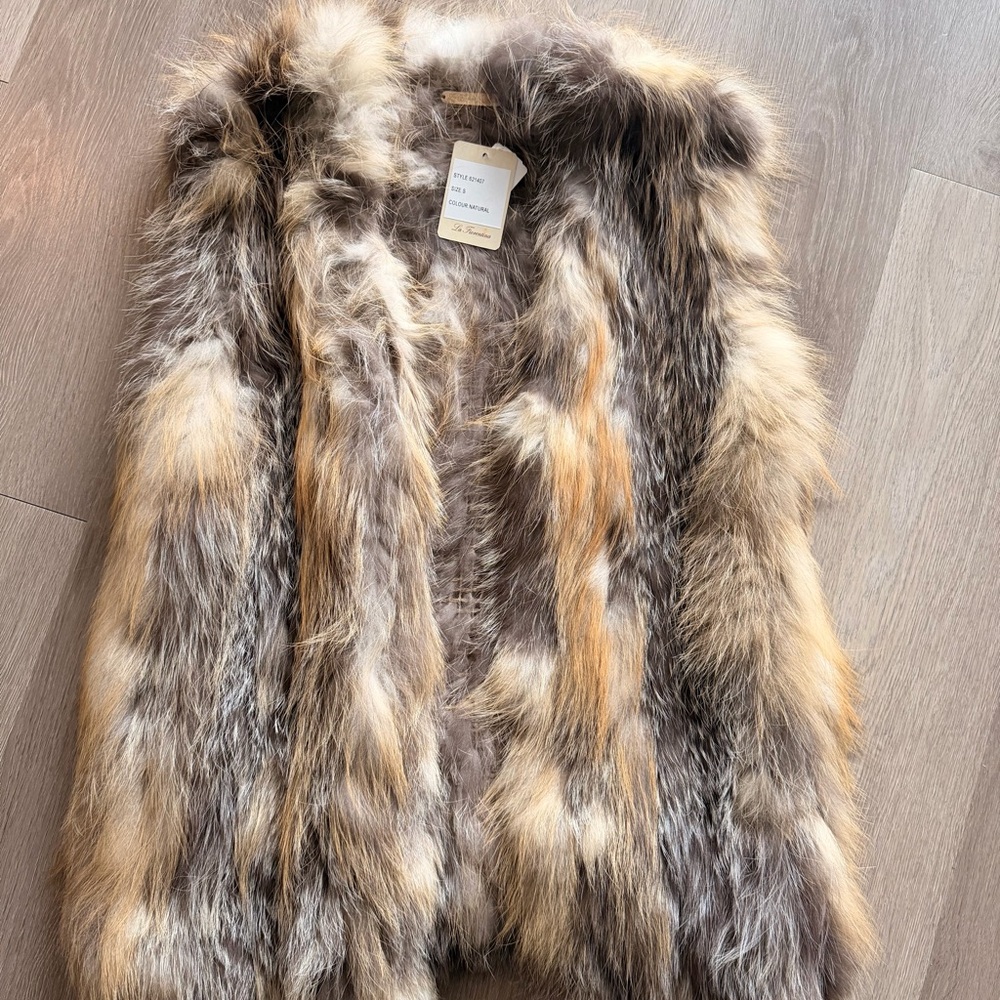 La Fiorentina Fox Fur Vest